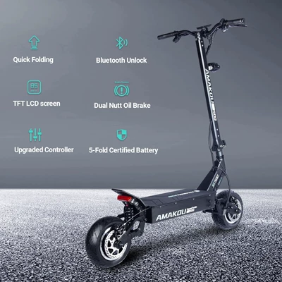 Foldable Portable One-Piece Riding – Qatlanan elektrik skuterlər