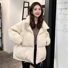 秋冬季面包棉服女学生短款韩版加厚外套宽松百搭BF原宿风棉袄棉衣