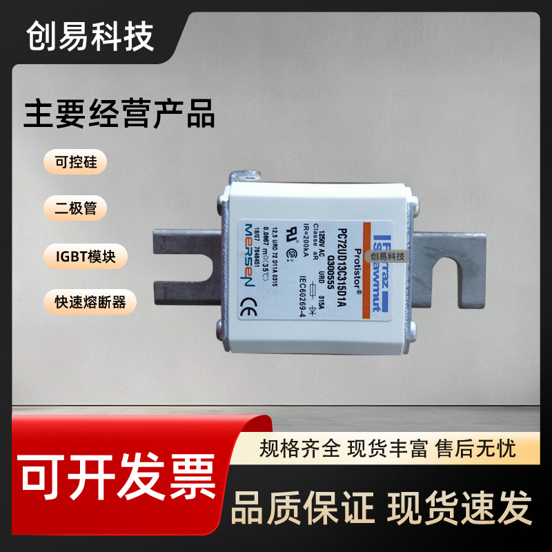 PC72UD10C900TF G300869全新法国法雷罗兰熔断器