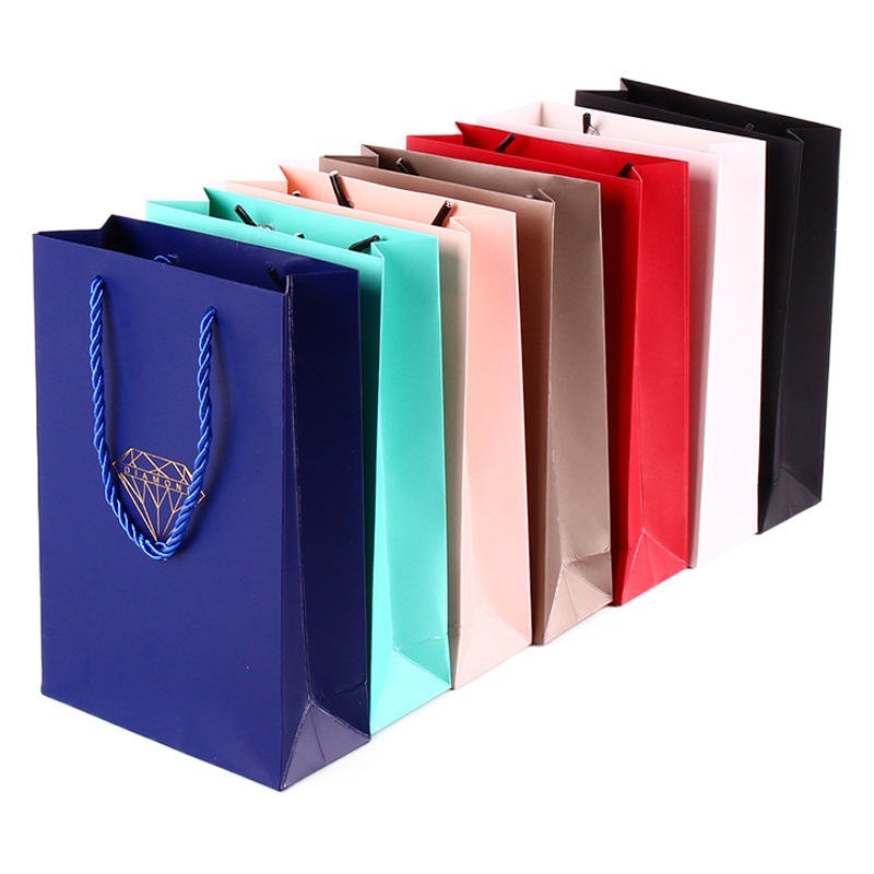 Bolso de diamante cartón blanco caja de joyería universal bolsa de regalo embalaje de Embalaje Universal