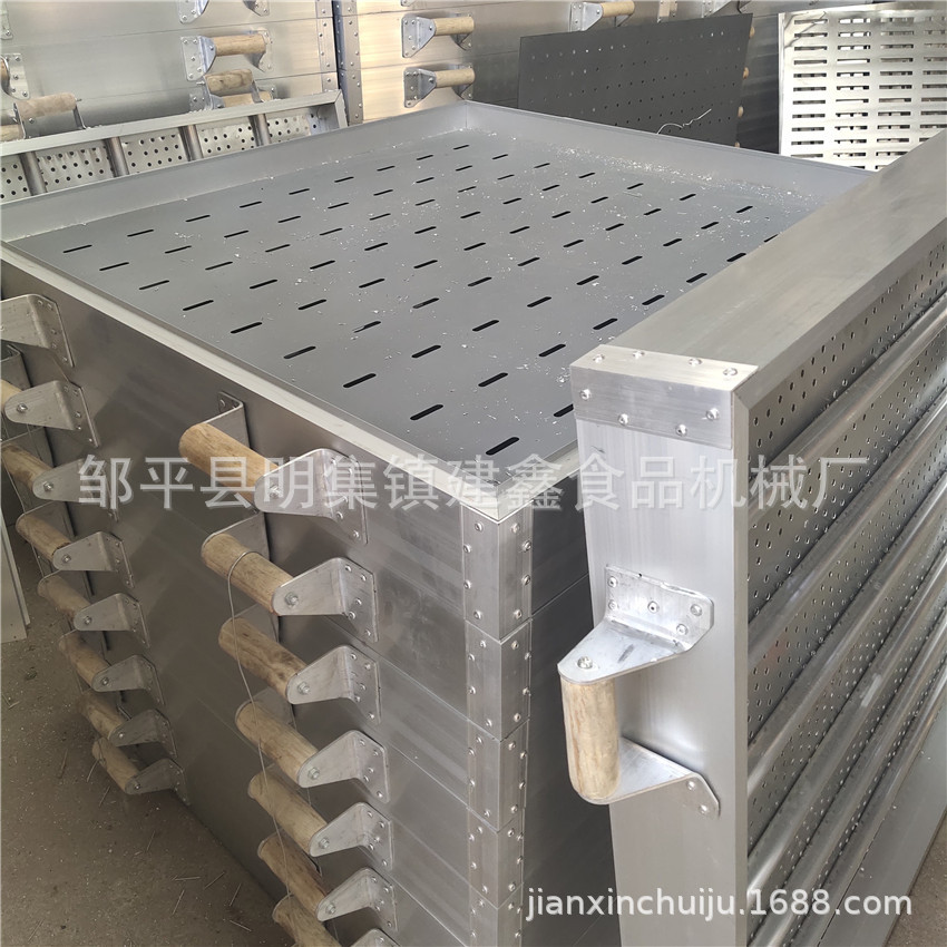 不沾馒头笼屉 商用馒头蒸笼 签字笼屉1米圆形