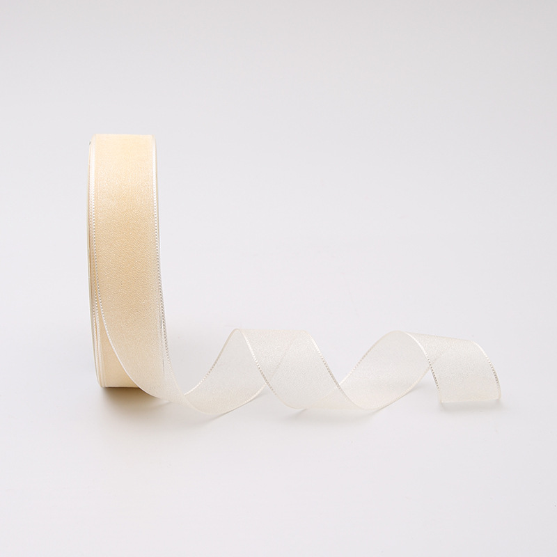 Hielo y nieve cinta de hilo flor de regalo embalaje cinta ramo cinta cinta horneado cinta de hilo de cola de pescado caja de regalo material decorativo