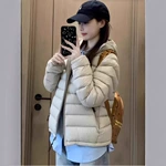 轻薄款排骨羽绒服女款冲锋衣内胆短款棉服秋冬季2025新款连帽外套
