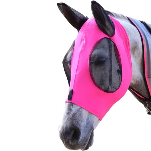 Amazon's new equestrian supplies breathable horse mask anti-mosquito and anti-fly mask Shenzhen factory wholesale
