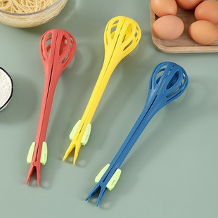Kitchen Manual Egg Beater Egg Blender Boiled Egg Clip Food Clip Baking Egg Beater Cream Beater