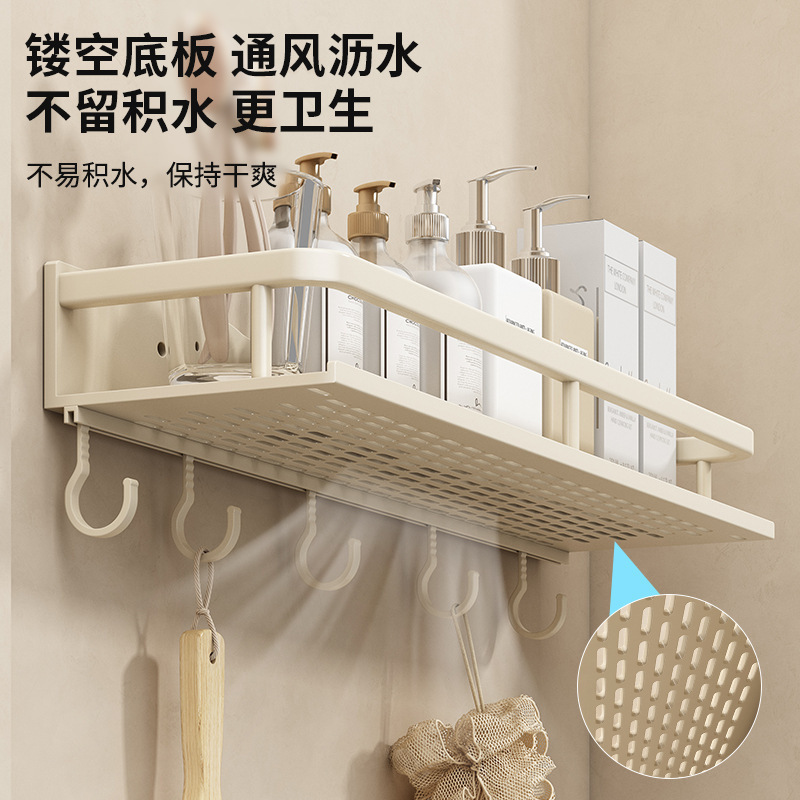 源工場の軽い豪華なトイレの物置棚は壁式の浴室の物置棚を掛けます。|undefined
