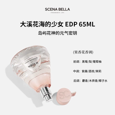Premium Gift Box, Birthday Present, Perfplant seat - floral-and-fruity-fragrance-65ml-da-xi-flower-sea-girlblackberry-coconut-milk