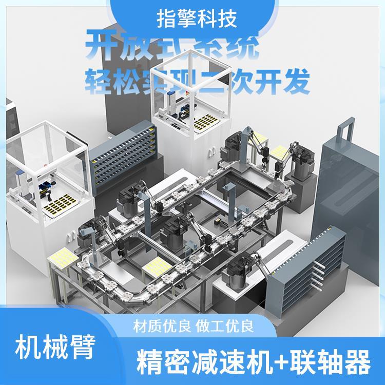 指擎科技 桌面工业机械手臂 温升控制良好 智能装配设备