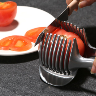 Lemon Slicer Milk Tea Shop Household Cut Lemon Clip Orange Potato Clip Cut Tomato Holder Kitchen Tools