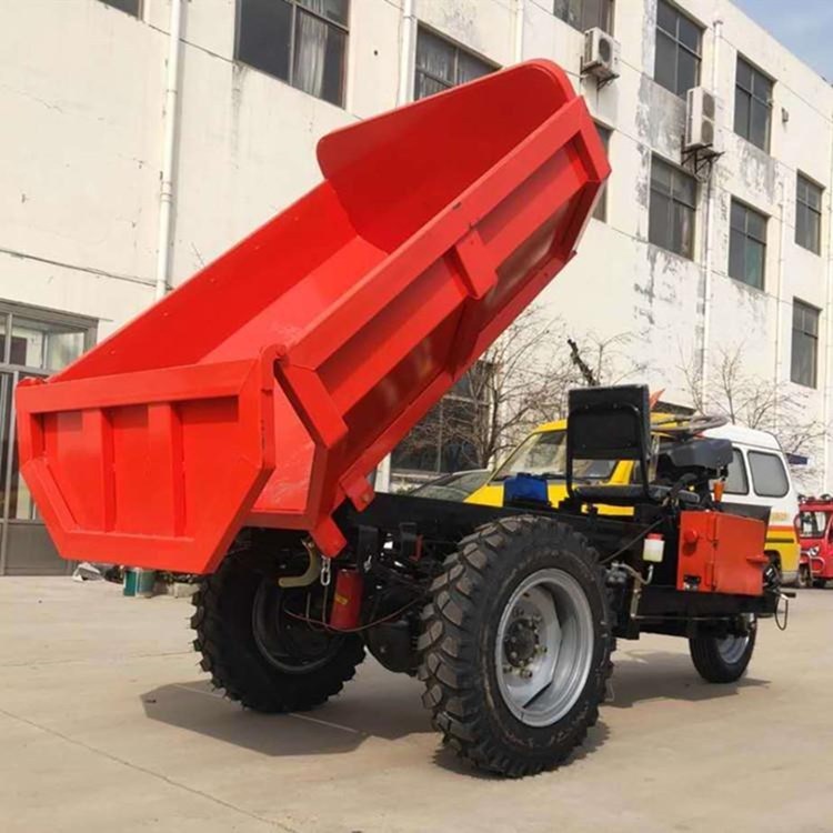 建筑工地柴油三轮车  工程用翻斗自卸车 拉沙拉砖运输车