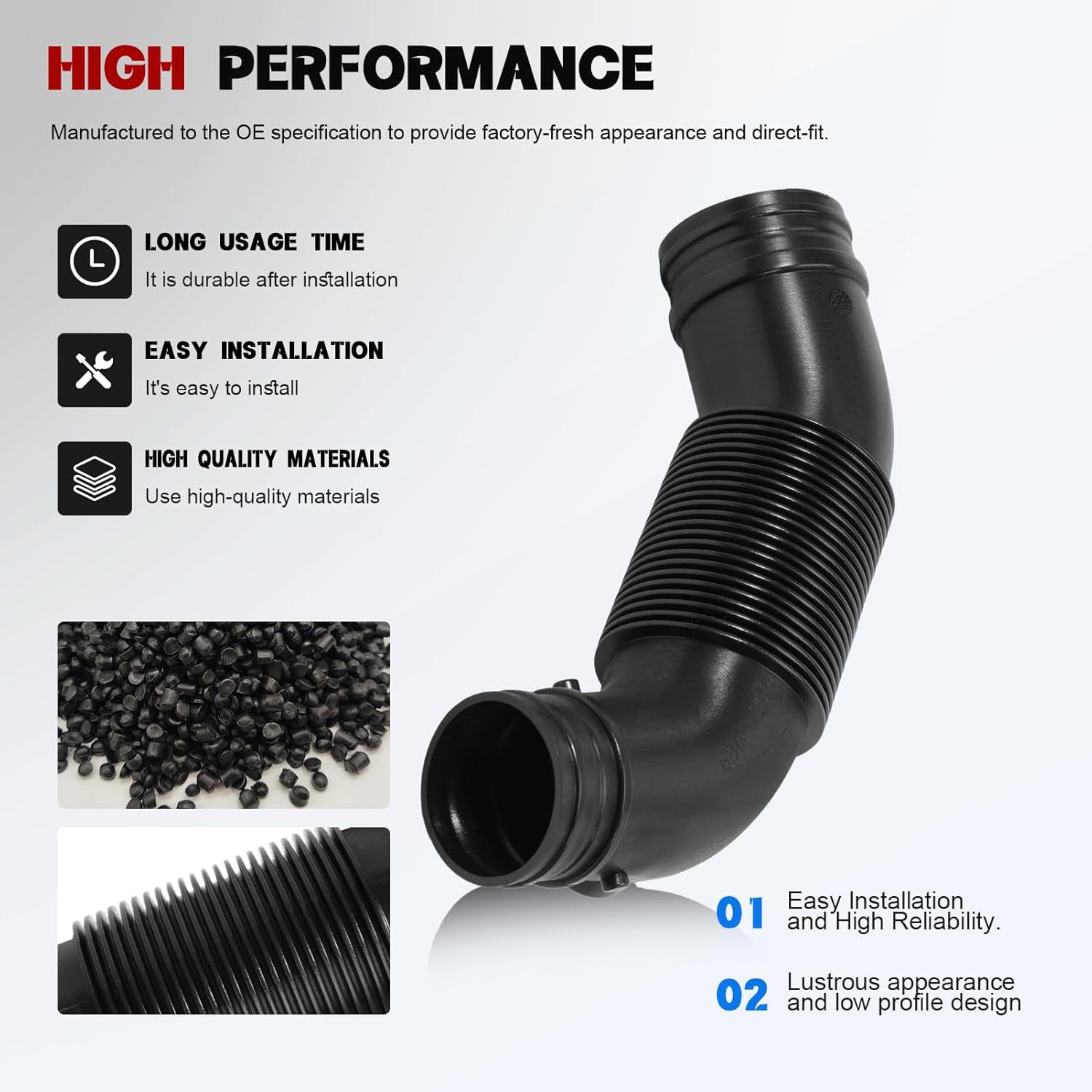 5J0129684 Is Suitable for Volkswagen Intake Pipe Polo Ameo Skoda Fabia