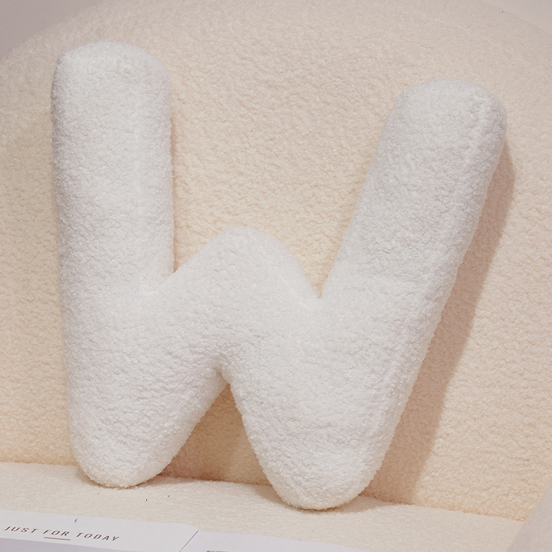 Cojín de Peluche con Forma de Letra de Felpa Decorativo para Fotografía image 55