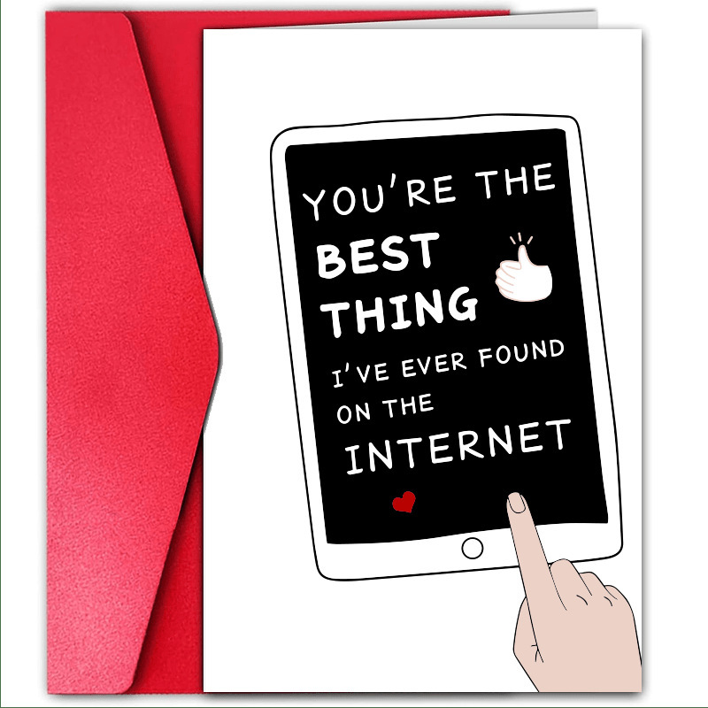 Cross border greeting card card holiday card birthday card fun greeting card you are the best mobile phone pattern greeting card Cross border greeting card card holiday card birthday card fun greeting card you are the best mobile phone pattern greeting card