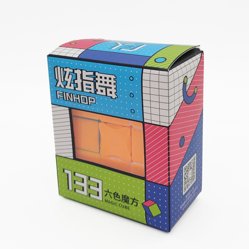 Yongjun 133 ルービックキューブ ファーストレベルルービックキューブ 特殊形状ルービックキューブ 子供用教育玩具 ステッカールービックキューブ ソリッドカラールービックキューブ|undefined