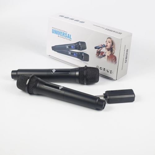 Wireless Charging Professional Dual-Use Home Karaoke Microphone 2.4G Audio Interface Stage Handheld Microphone