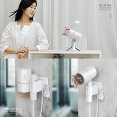 Creative foldable hair dryer with three-speed temperature control and negative ions, wholesale hair dryer