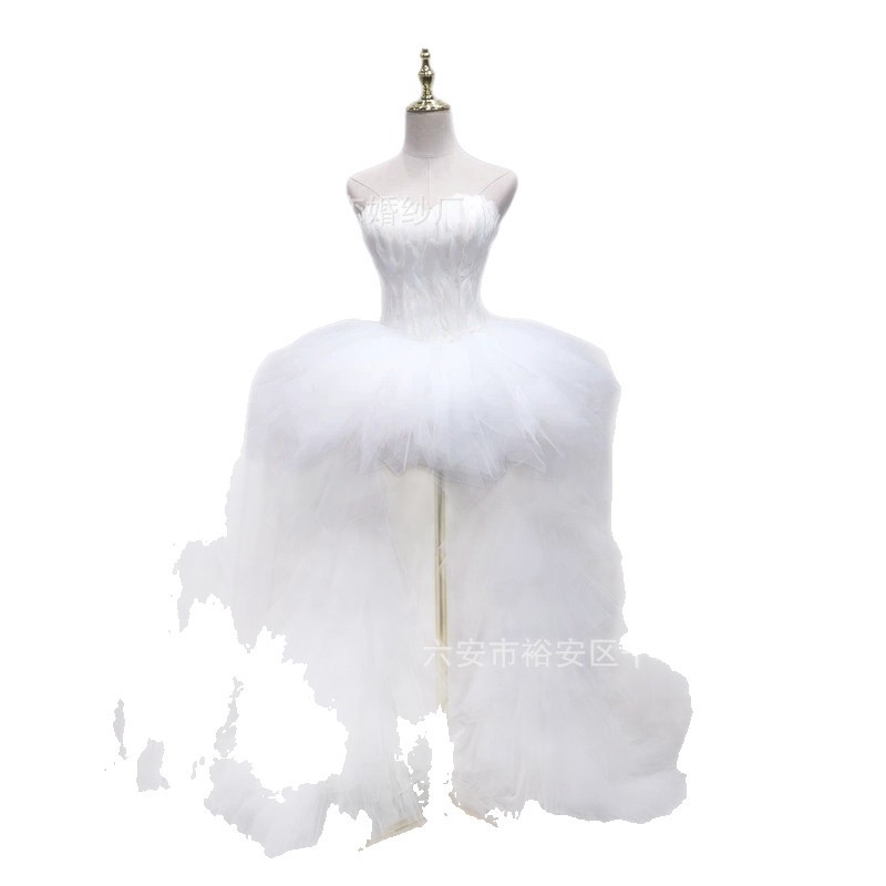Qiannianzhilian Tube Top Wedding Dress Princess Style 5