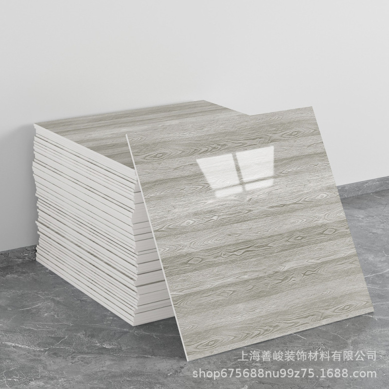 跨境出口批发30*30cm 仿瓷砖大理石纹自粘墙壁纸护墙板铝塑板贴纸|undefined