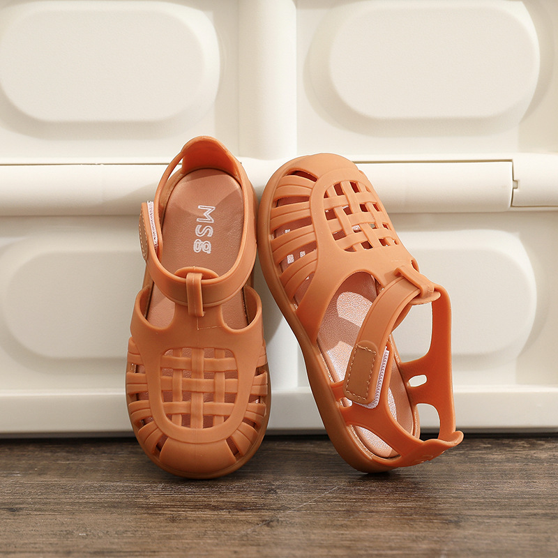 Nuovi sandali spagnoli per bambini Igor Stesso stile Baotou Sandali casual per ragazzi Scarpe in gelatina per ragazze con suola morbida_voghion.com