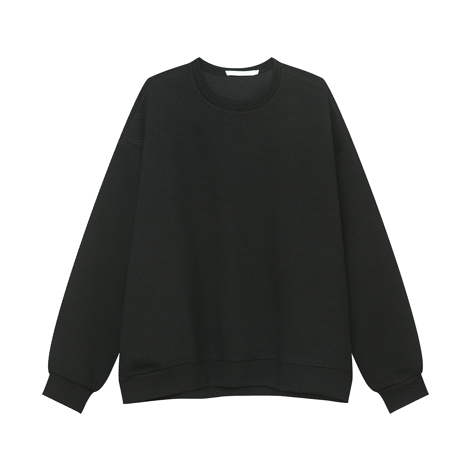 Mtlclothes ropa de Hombre | 2023 otoño nuevo estilo japonés estilo simple color sólido suéter cuello redondo traje moda