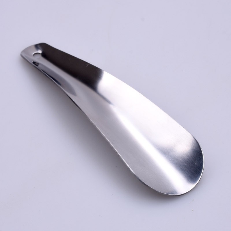 Precio de fábrica, zapatos de cuero de acero inoxidable 304 de alta calidad, calzador portátil, dispositivo para levantar zapatos, dispositivo para usar zapatos, regalo, puede ser una marca registrada