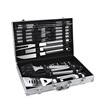 Amazon barbecue tool Aluminum case 26 Piece set bbq Stainless steel grill outdoors barbecue Supplies Roast fork