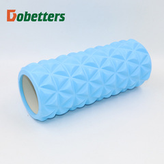 33cm EVA hollow wolf tooth shape yoga pillar triangular hollow foam roller balance bar Pilates yoga pillar wholesale