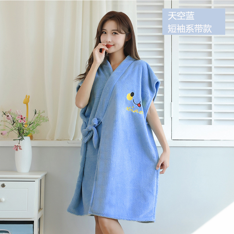 반소매 블루