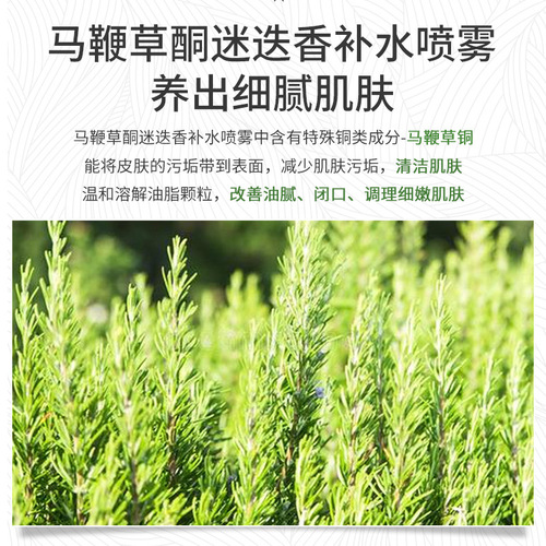 Dedevil Verbenone Rosemary Hydrating Spray Delicate Skin Moisturizing Spray Toner