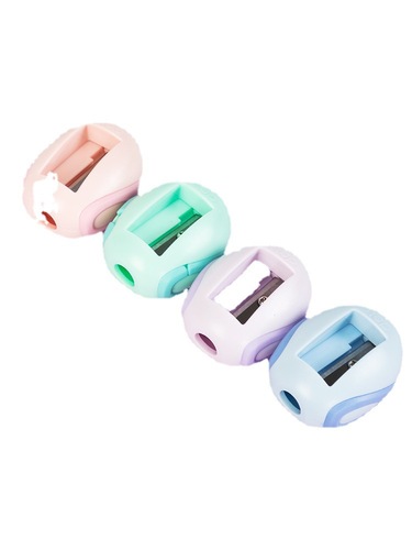 Deli 0588 Lightweight and Cute Cartoon Pencil Sharpener Student Pencil Sharpener Pencil Sharpener Portable Pencil Sharpener