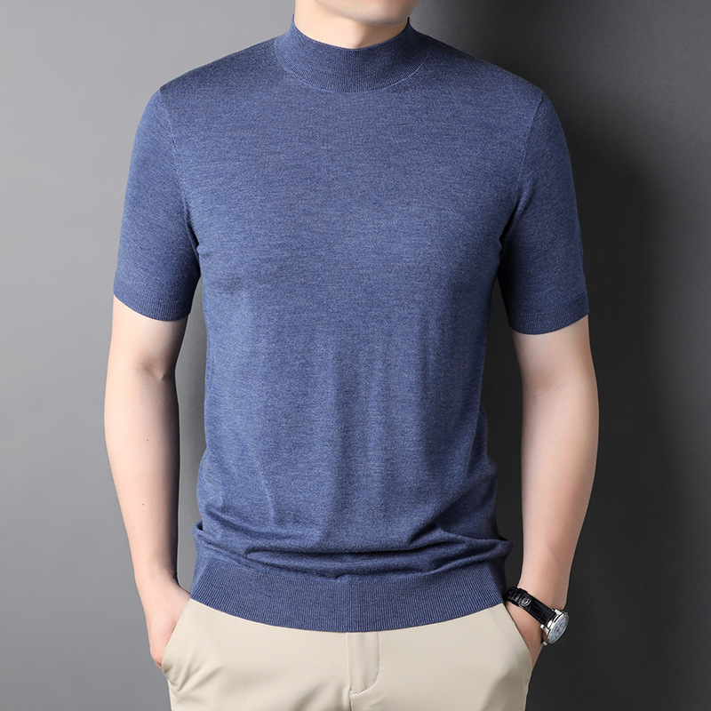 solid color knitted sweater