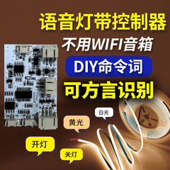 音声照明制御モジュールオフライン音声認識小夜灯5vランプコントロールパネル付きDIYセットカスタマイズ