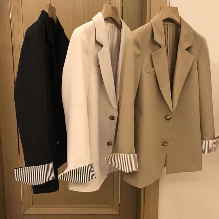 First-Line Big Brand Discount Cut Label Women's Clothing Export Tail Order Clearance Small Suit Women's Spring & Fall Loose Suit Jacket