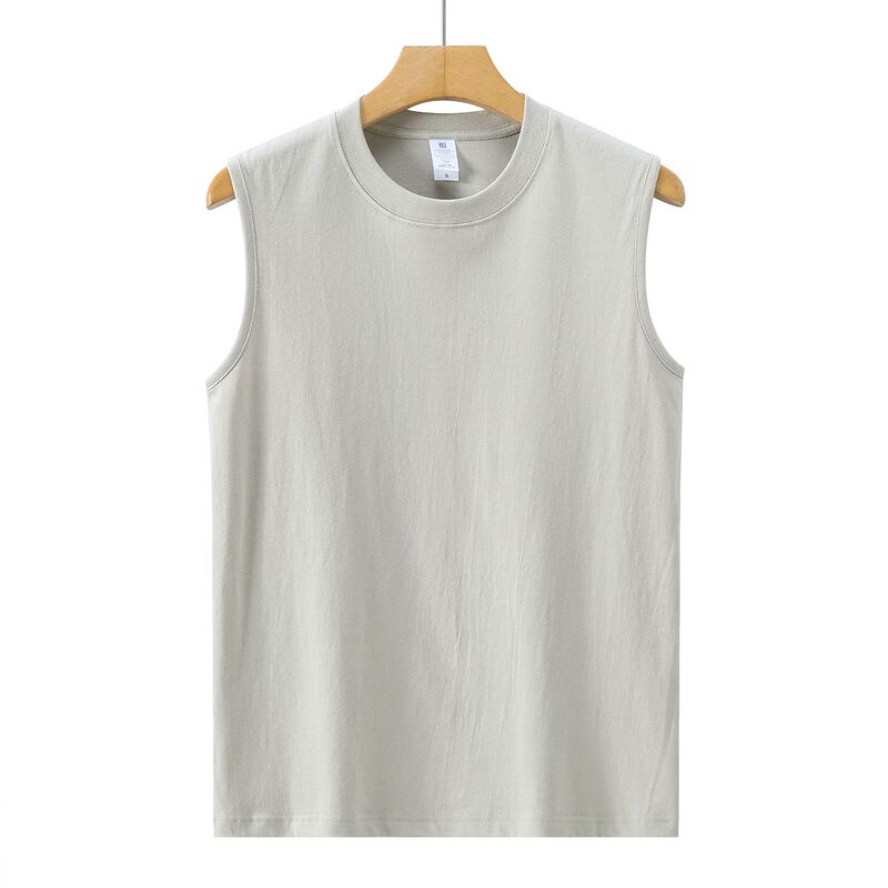 Cotton Men's Vest Summer Waistcoat Wide Shoulder Loose Basketball Hurdle Fitness Sports Cotton Sweatshirt Sleeveless T-shirt Cotton Men's Vest Summer Waistcoat Wide Shoulder Loose Basketball Hurdle Fitness Sports Cotton Sweatshirt Sleeveless T-shirt