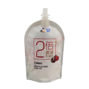 Factory Customized 150ml Transparent Self-Standing Spout Bag Jelly Juice Spout Packaging Bag Liquid Self-Standing Spout Bag