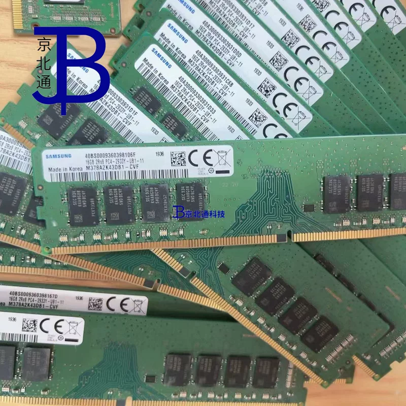 Оригинальный 16GB 2RX8 PC4-2933Y модуль памяти для настольного ПК M378A2K43DB1-CVF 16G