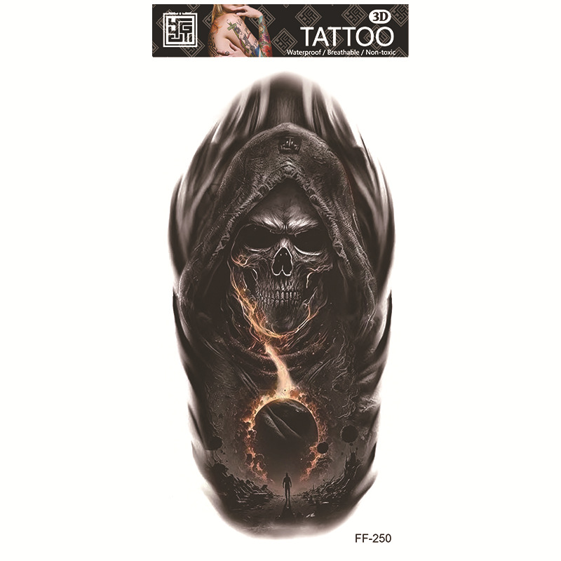 Tatuajes Temporales Impermeables de Papel de Transferencia al Agua para Cuerpo Entero image 56