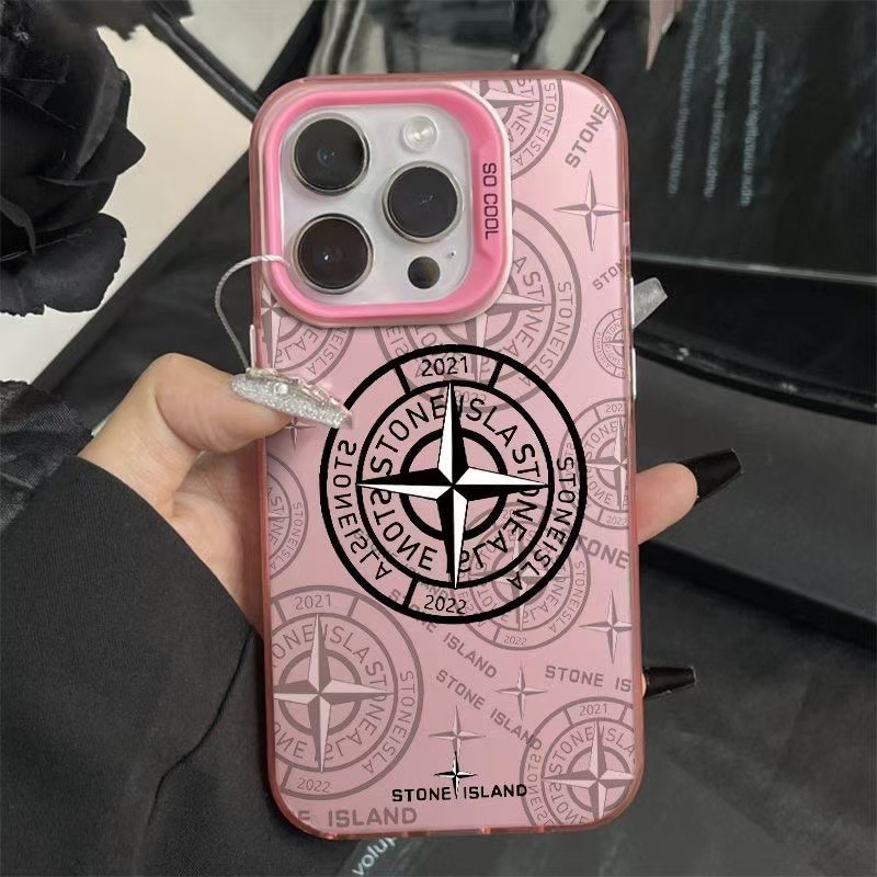 Nueva isla de piedra para iPhone 16 funda para teléfono móvil Apple 15promax/14 anti-caída 13pro12 nuevo 11