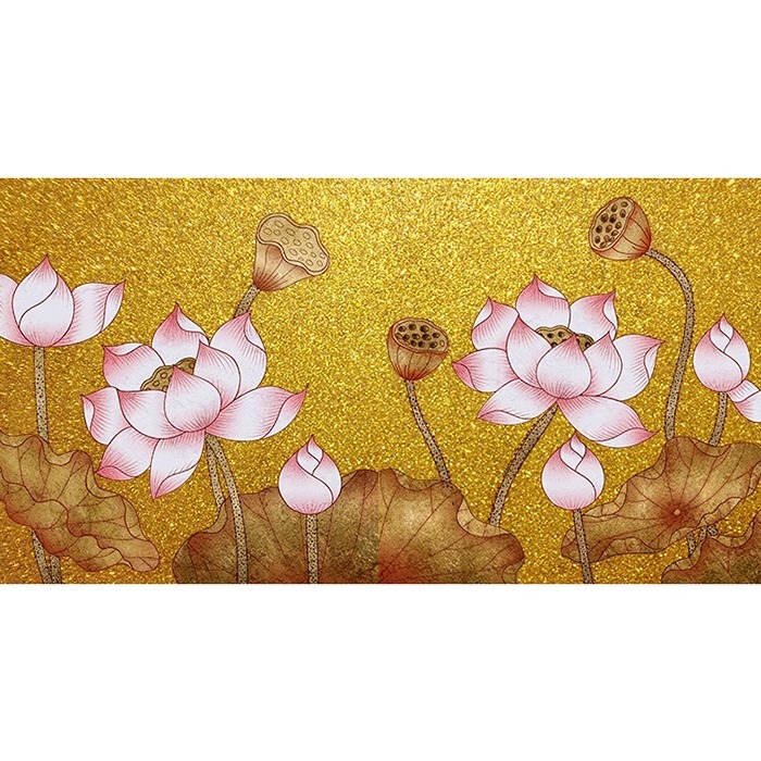 墙布藏式佛堂背景墙纸顶棚祥云壁纸全屋寺庙莲花吊顶吉祥八宝壁布|undefined