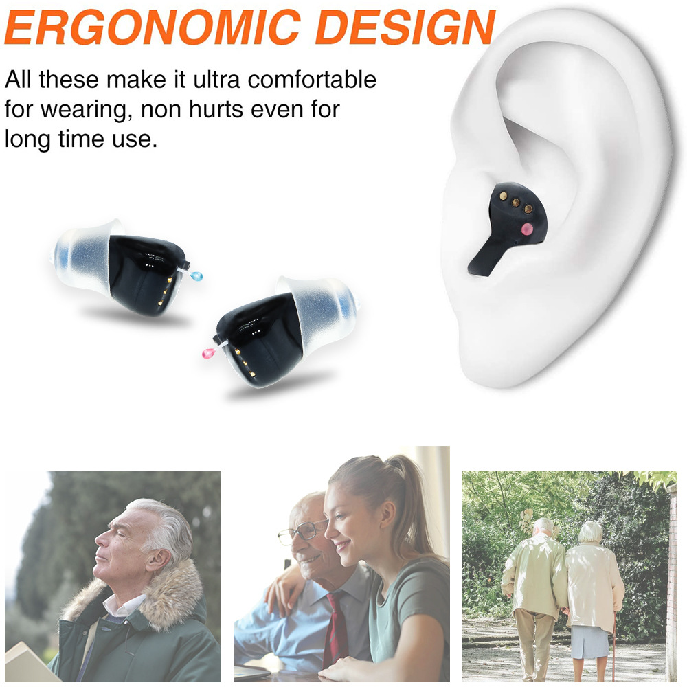 Rechargeable Hearing Aid Portable Digital Sound Amplifier SR41 For The Elderly