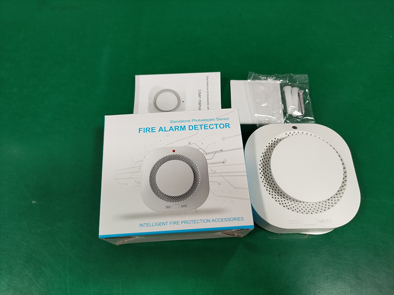 新品3v落书きwifi烟探知器ジグビー/433mhzワイヤレス烟センサー火灾スモッグ|undefined