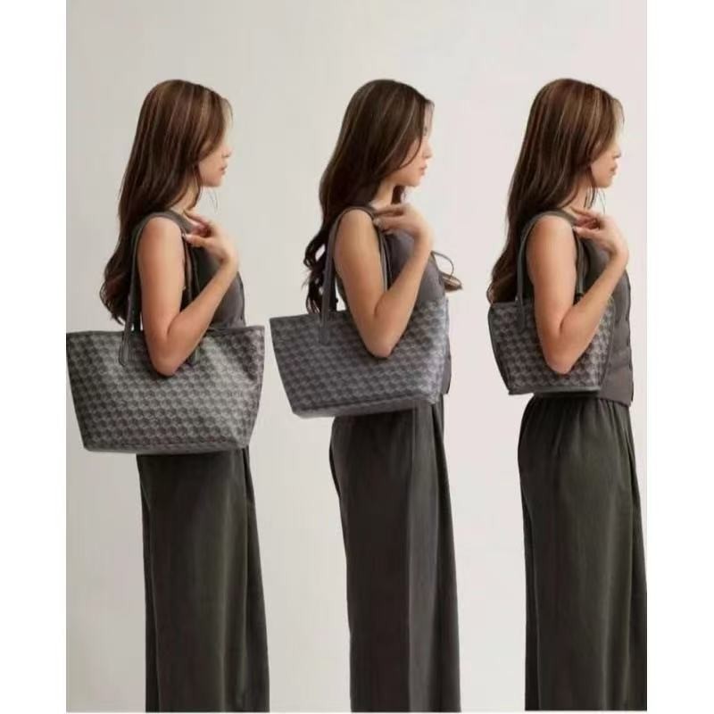 Cross-Border Christyng Large-Capacity Tote Bag 2025 New Casual Shopping Bag Single Shoulder Armpit Women's Bag