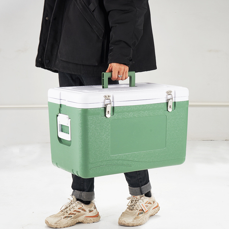 Caja refrigerante portátil 33L para pesca camping y entrega de alimentos