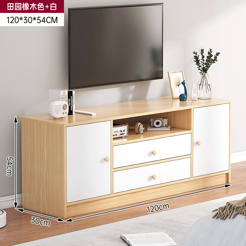 [보통 스타일❤4도어] 패스토럴오크 컬러 120*30*54CM 조립