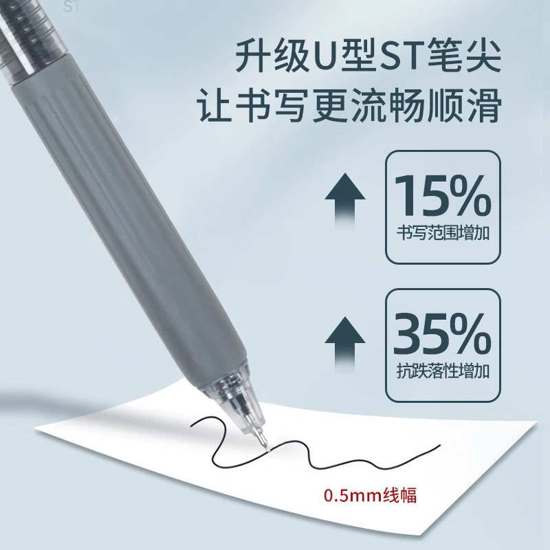 High quality rollerball pen for elementary school students, quick dry
