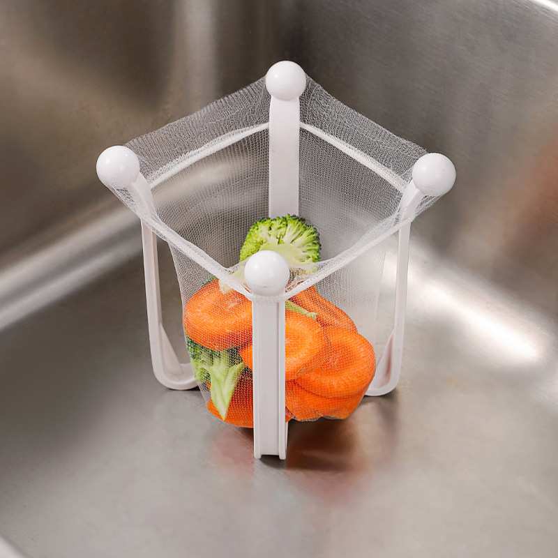 New Kitchen Sink Drain Rack Household Filter Rack Garbage Filter Drain Net Debris Storage Leakage Net