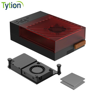Raspberry Pi 5 Argon Poly+5 ABS�⚤��PWM�L��