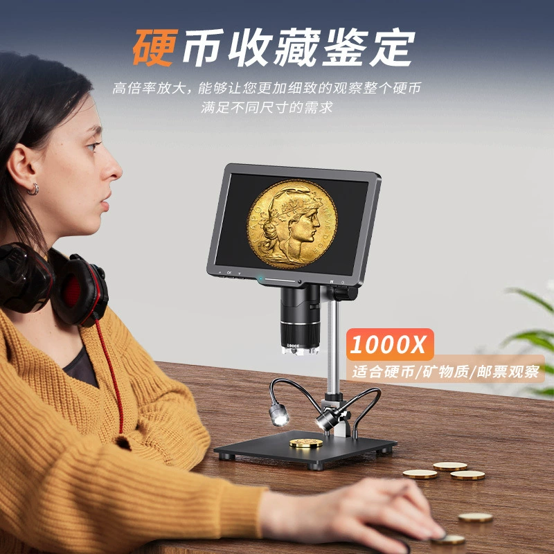 Новый 10,1-дюймовый экран цифровой микроскоп ремонт асан электронный микроскоп LP101T с sonycmos