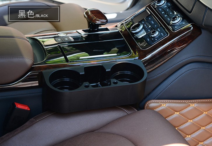 Car Gap Plug Water Rack Mobile Phone Rack Storage Box Car Three-in-One Water Cup Holder Car Multi-Function Storage Rack