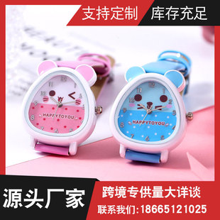 Manufacturers Custom Wholesale Fashion New Product Wesure Cartoon Kidsren Watch Belt Simple Elegant Ladies Quartz Watch